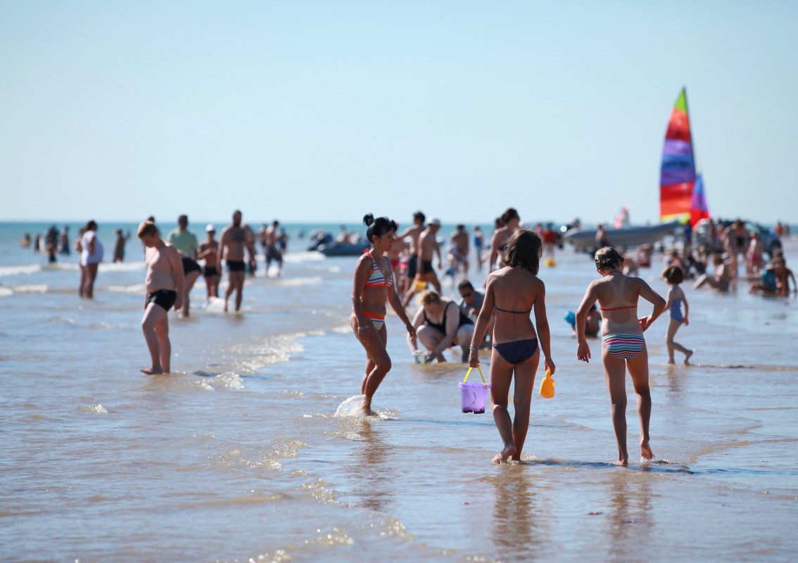 Baignade - Plage de Saint-Jean-de-Monts