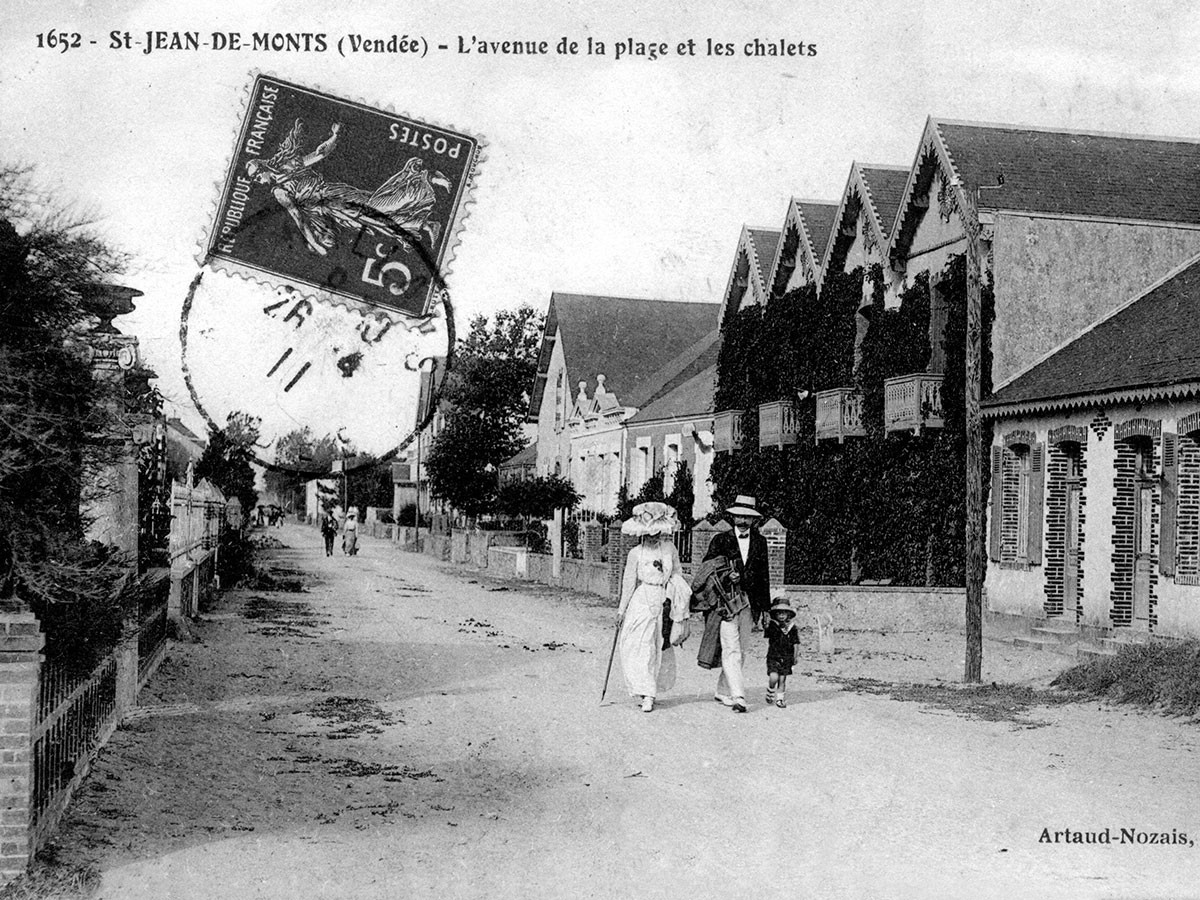 Dans les rues de Saint-Jean-de-Monts