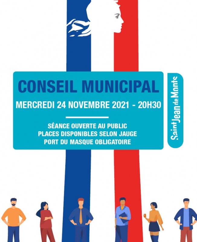 Conseil Municipal - Mercredi 24 novembre à 20h30