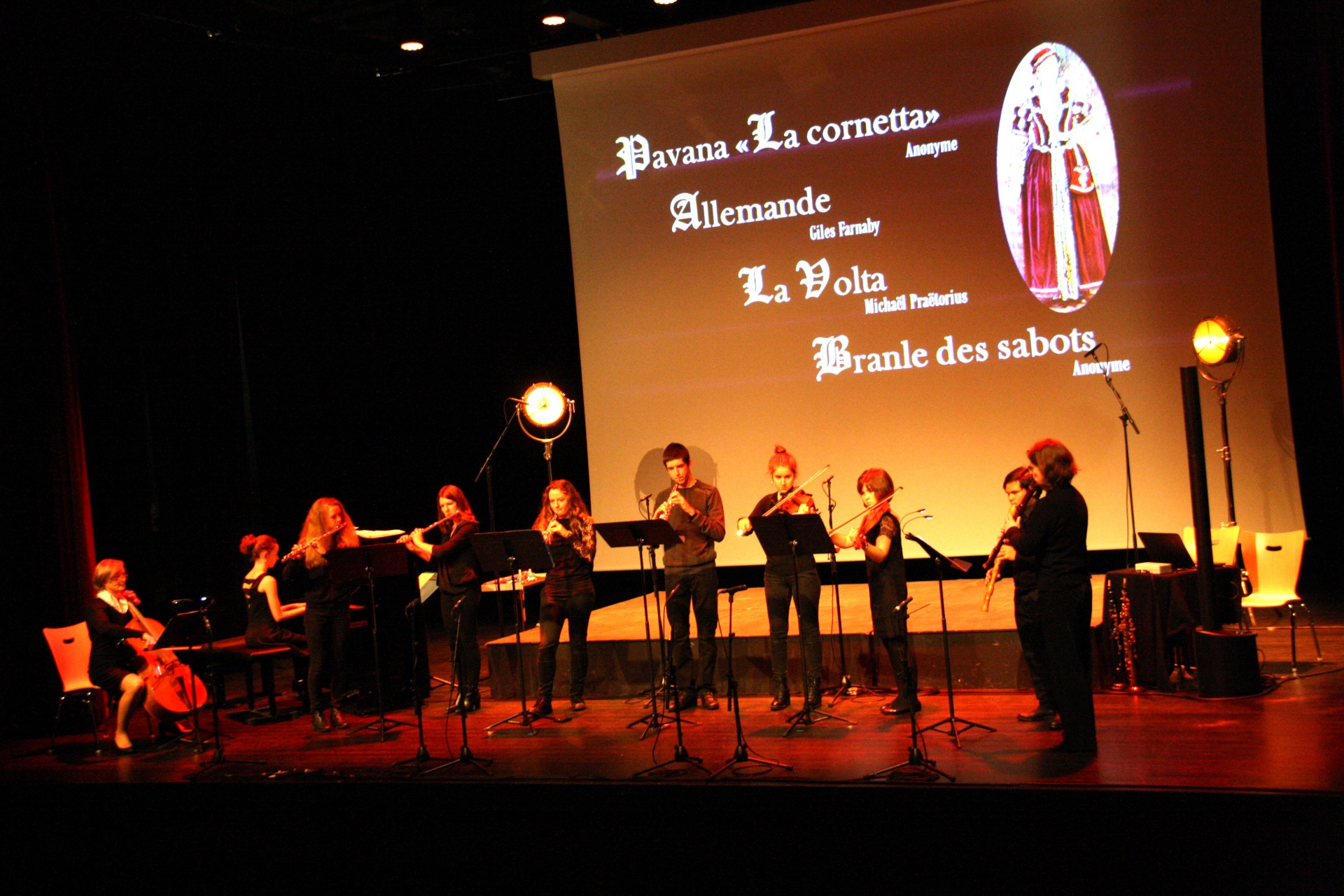 Ecole de musique intercommunale Vibrato - Concert de pavanes en gaillardes