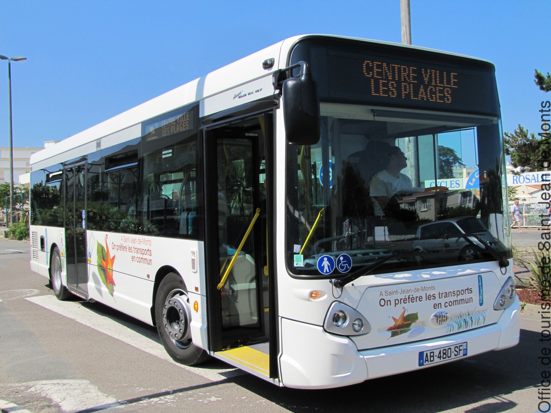 le bus urbain de Saint-Jean-de-Monts