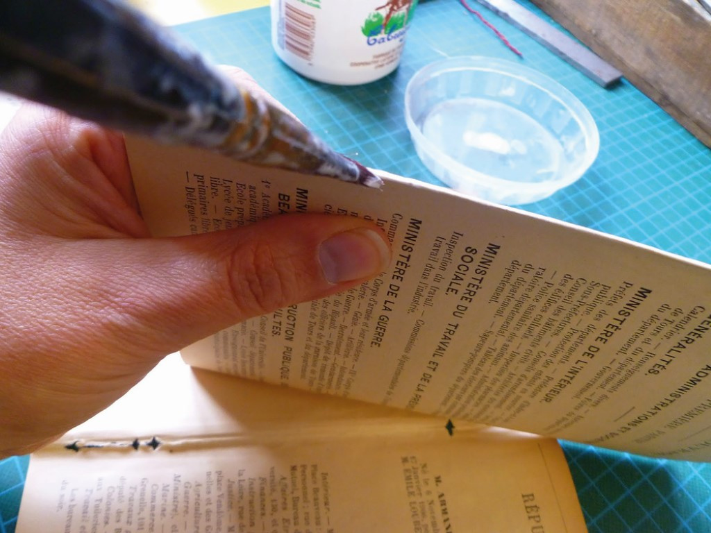 Stage reliure - © OMDM Stage reliure