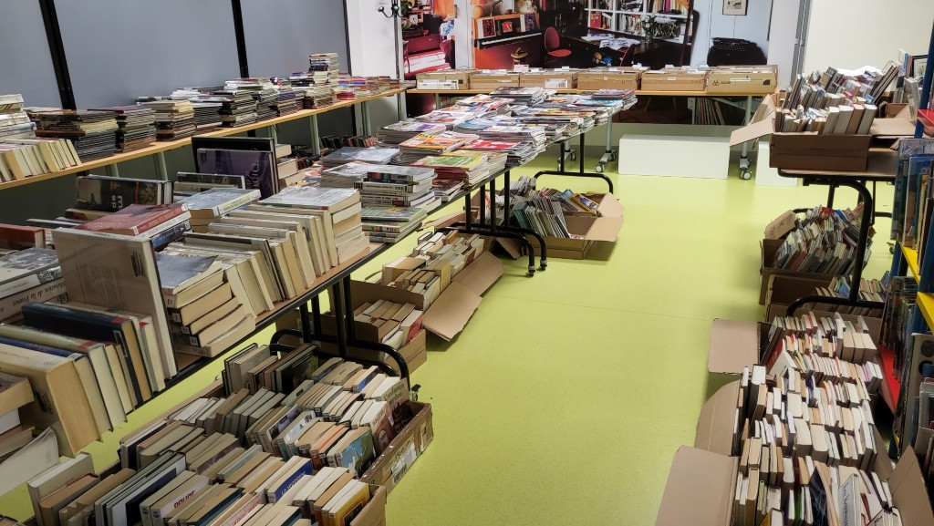 Braderie - © Médiathèque Braderie