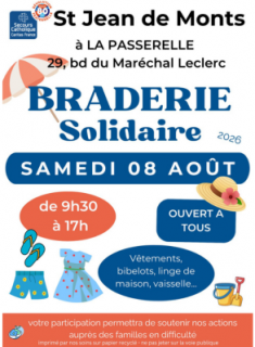 Braderie solidaire