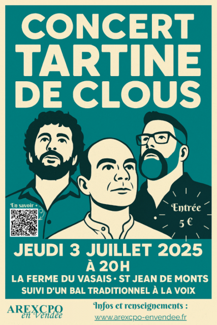 Concert de Tartine de Clous suivi d'un Bal Trad