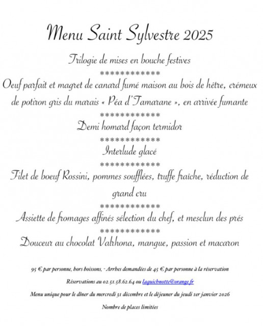 Restaurant La Quich'Notte