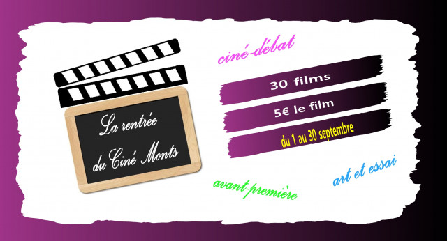 rentree cine monts